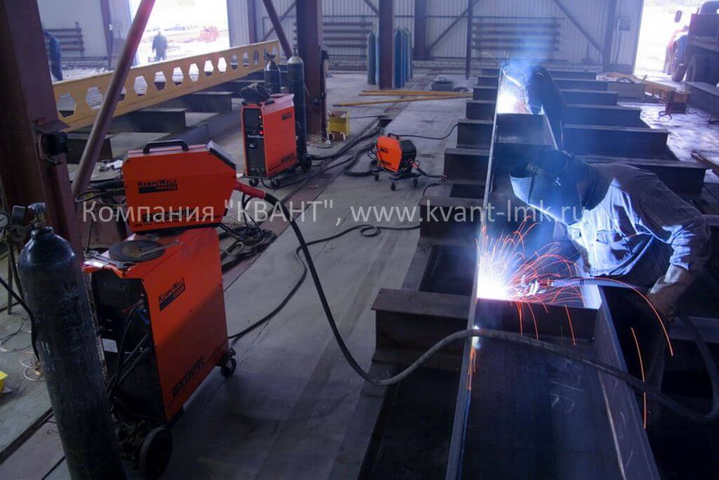 Изготовление и монтаж металлоконструкций от компании Квант в Москве и Твери